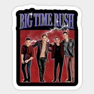 BIG TIME RUSH MERCH VTG Sticker